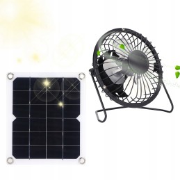 10w solar panel with cooling fan