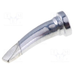1 pcs x WELLER - T0054444299 - Tip, bent chisel, 2.4x0.8mm, bent 30°