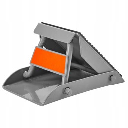 2 locking wedges for folding car trailer wheels