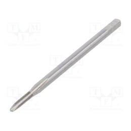 1 pcs x Vu00d6LKEL - 37516 - Tap, high speed steel cobalt HSS-E, M2, 0.4, 45mm, 2,1mm, ISO2/6H