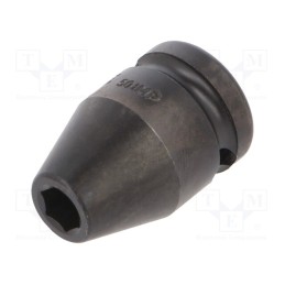 1 pcs x STAHLWILLE - 23010008 - Socket, 6-angles,socket spanner,impact, HEX 8mm, 1/2', 38mm