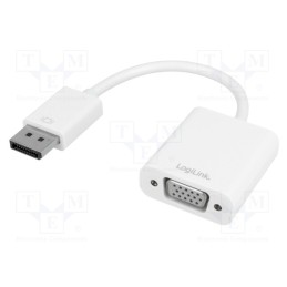 1 pcs x LOGILINK - CV0059B - Converter, DisplayPort 1.2, white, Features: HDCP conform