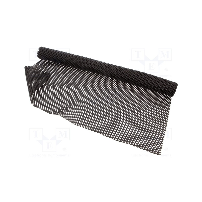 1 pcs x COBA EUROPE - GS010002 - Bench mat, Width: 0.6m, L: 1.2m, foam,PVC, black, antislip, GripSafe
