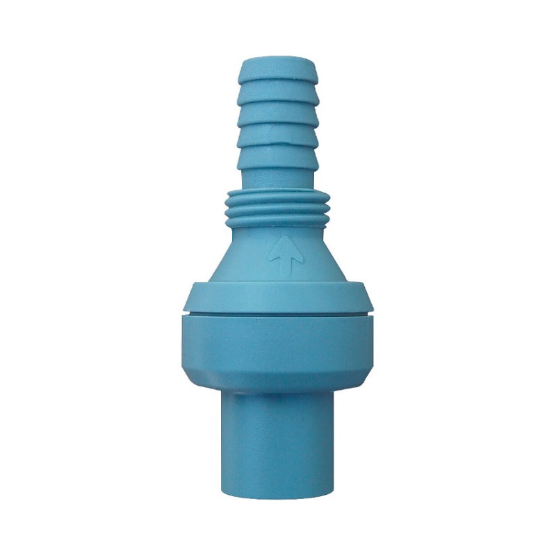 Check valve for Comet pumps, blue