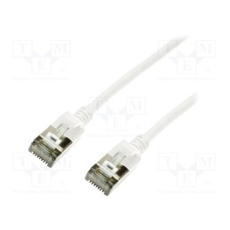 1 pcs x LOGILINK - CQ9041S - Patch cord, U/FTP, 6a, stranded, Cu, elastomer thermoplastic TPE