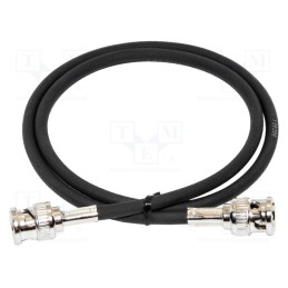1 pcs x MUELLER ELECTRIC - BU-P5697-36 - Test lead, BNC plug,both sides, Len: 0.9m, Plating: gold-plated