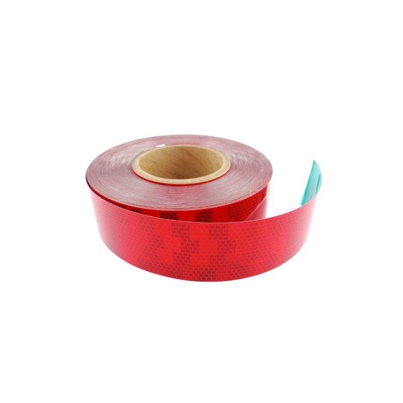 Contour marking Avery red reflective tape