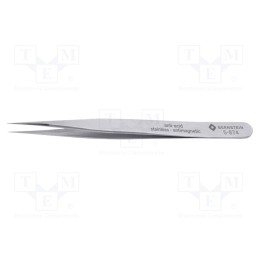 1 pcs x BERNSTEIN - 5-874 - Tweezers, 120mm, Blade tip shape: sharp, universal