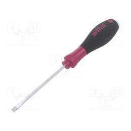 1 pcs x WIHA - 29133 - Screwdriver, slot, for impact,assisted with a key, 4,5x0,8mm