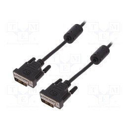 1 pcs x DIGITUS - AK-320100-020-S - Cable, DVI-D (18+1) plug,both sides, 2m, black, 30AWG, Core: Cu