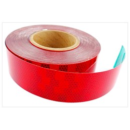 M1c49 contour marking reflective tape avery red twy041