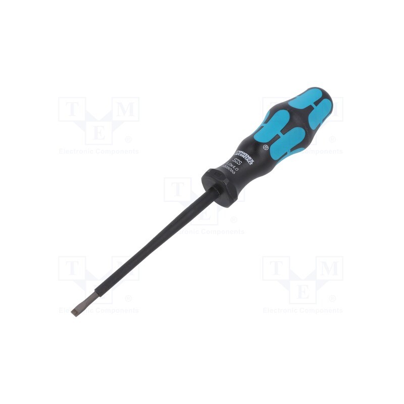 1 pcs x PHOENIX CONTACT - SZS 1,0X4,0 VDE - Screwdriver, insulated, slot, 4,0x1,0mm, Blade length: 100mm