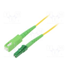 1 pcs x LOGILINK - FPSLS05 - Fiber patch cord, OS2, LC/APC,SC/APC, 5m, Optical fiber: 9/125um