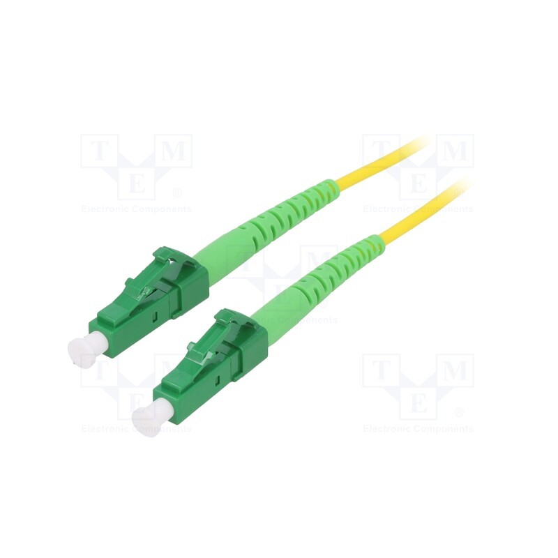 1 pcs x LOGILINK - FPSLC03 - Fiber patch cord, OS2, LC/APC,both sides, 3m, LSZH, yellow