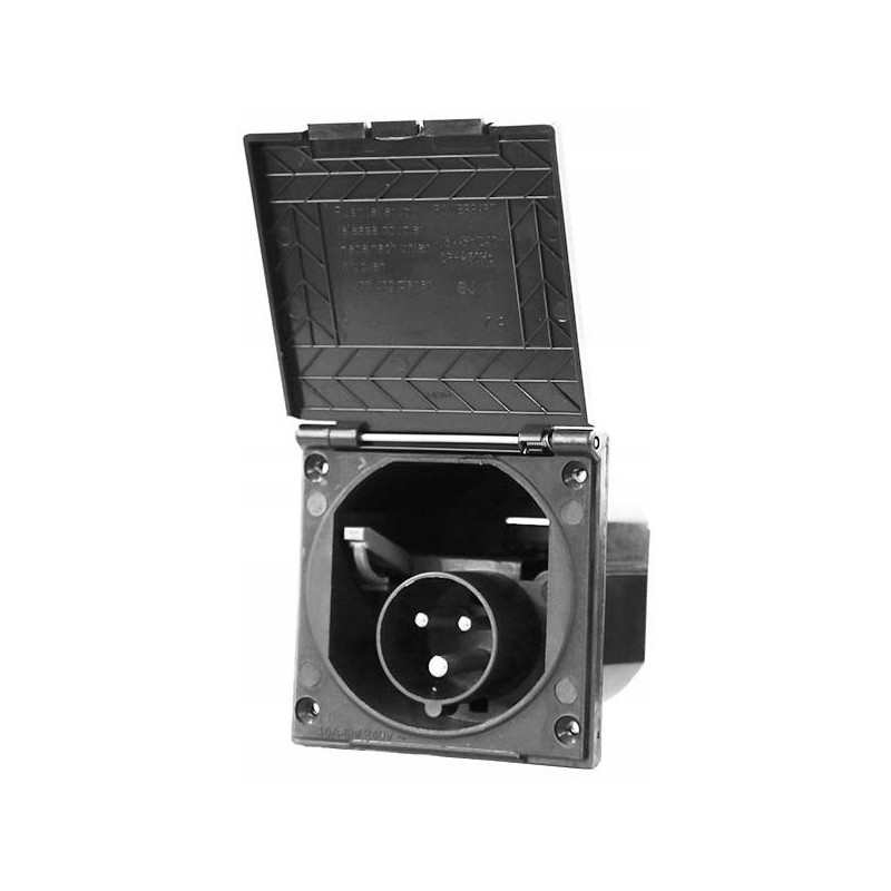 CEE socket, external camping connection, 230v 16a