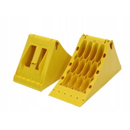 2x wedge wheel lock PVC truck bus G46 160mm