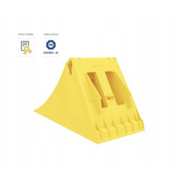 2x wedge wheel lock PVC truck bus G46 160mm