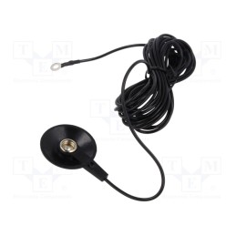 1 pcs x DESCO EUROPE - 231280 - Ground cord, ESD, Application: earthing ESD matts to ground