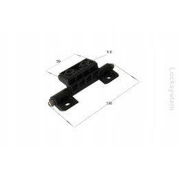 Nylon hinge for Bawer boxes