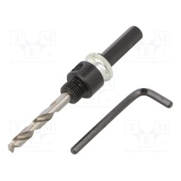 1 pcs x METABO - 625215000 - Hole saw adapter, 14÷30mm