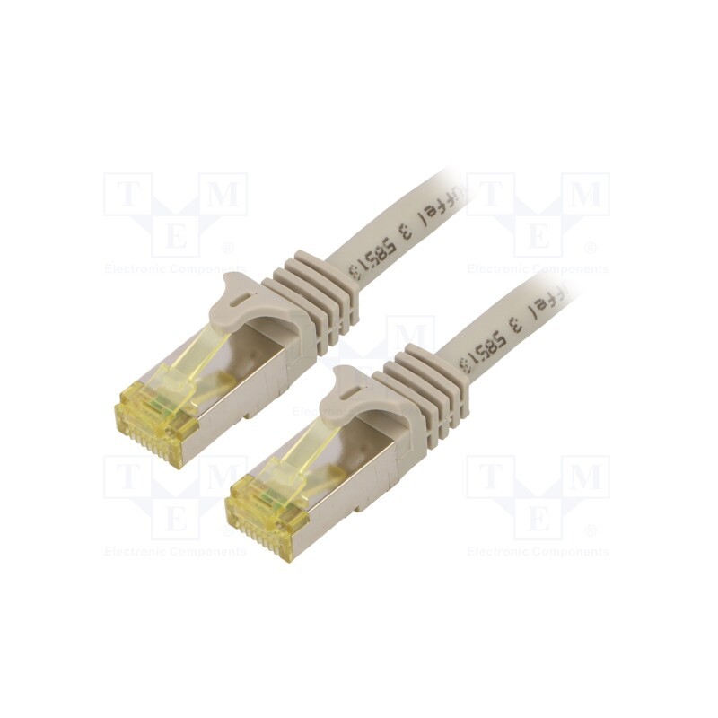 1 pcs x DIGITUS - DK-1644-A-050CL - Patch cord, S/FTP, 6a, stranded, Cu, LSZH, grey, 5m, 26AWG
