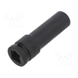 1 pcs x BETA - 720L/13 - Socket, 6-angles,socket spanner,impact, HEX 13mm, 1/2', 80mm