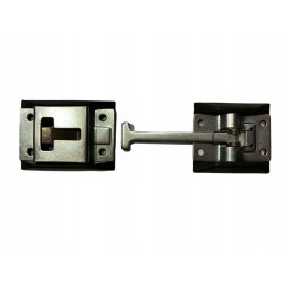 Door holder for container buildings, galvanized