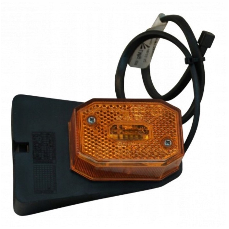 Lamp aspoeck marker lamp orange for LP trailer brenderup 12v