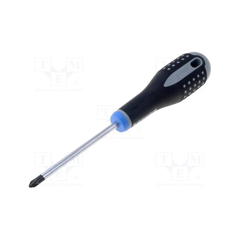 1 pcs x BAHCO - BE-8820 - Screwdriver, Pozidriv®, PZ2, Blade length: 100mm