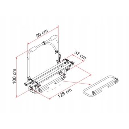 Carry bike caravan xl a pro 200 e bike fiamma bike rack