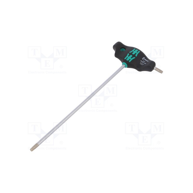 1 pcs x WERA - 5023376001 - Screwdriver, Torx®, TX25, with holding function, 400