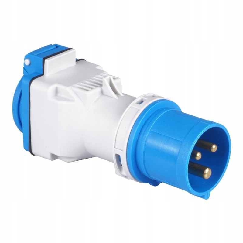 Camping adapter cee 16a to 230v french system