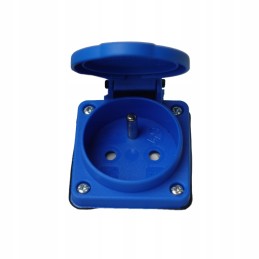 Camping adapter cee 16a to 230v french system