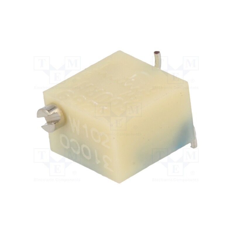 100 pcs x BOURNS - 3269W-1-102LF - Potentiometer: mounting, multiturn, 1kΩ, 250mW, SMD, ±10%, linear