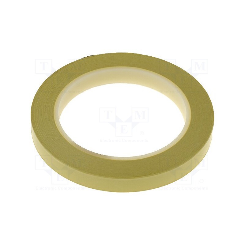 1 rol x 3M - FE-5100-9125-2 - Tape: electrical insulating, W: 12mm, L: 66m, Thk: 0.058mm, yellow