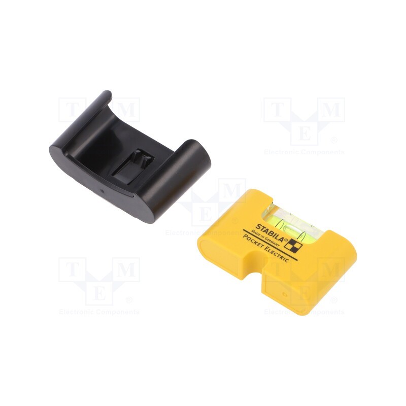 1 pcs x STABILA - 18115 - Level, for electricians, L: 67mm, with holder