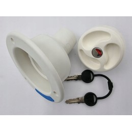 Water filler water socket for a white lily trailer