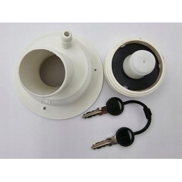Water filler water socket for a white lily trailer