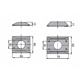 Door lock holder, galvanized steel