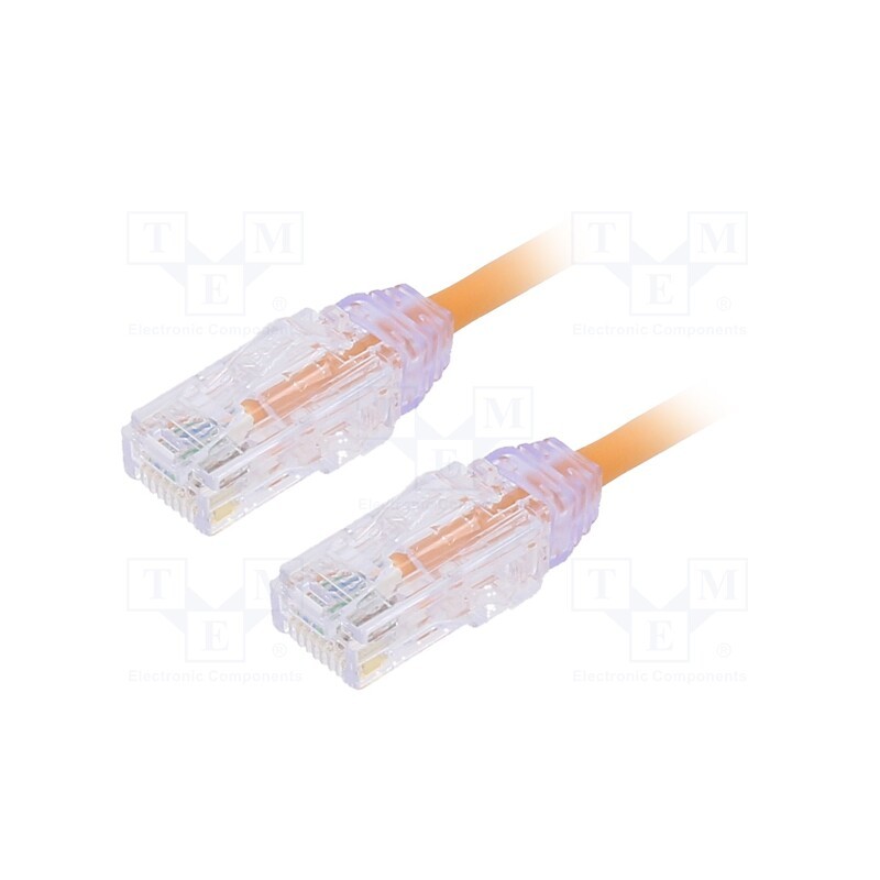 1 pcs x PANDUIT - UTP28SP5MOR - Patch cord, TX6-28™,U/UTP, 6, stranded, Cu, LSZH, orange, 5m, 28AWG