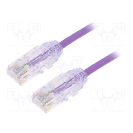 1 pcs x PANDUIT - UTP28SP3MVL - Patch cord, TX6-28™,U/UTP, 6, stranded, Cu, LSZH, violet, 3m, 28AWG