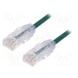 1 pcs x PANDUIT - UTP28SP3MGR - Patch cord, TX6-28™,U/UTP, 6, stranded, Cu, LSZH, green, 3m, 28AWG