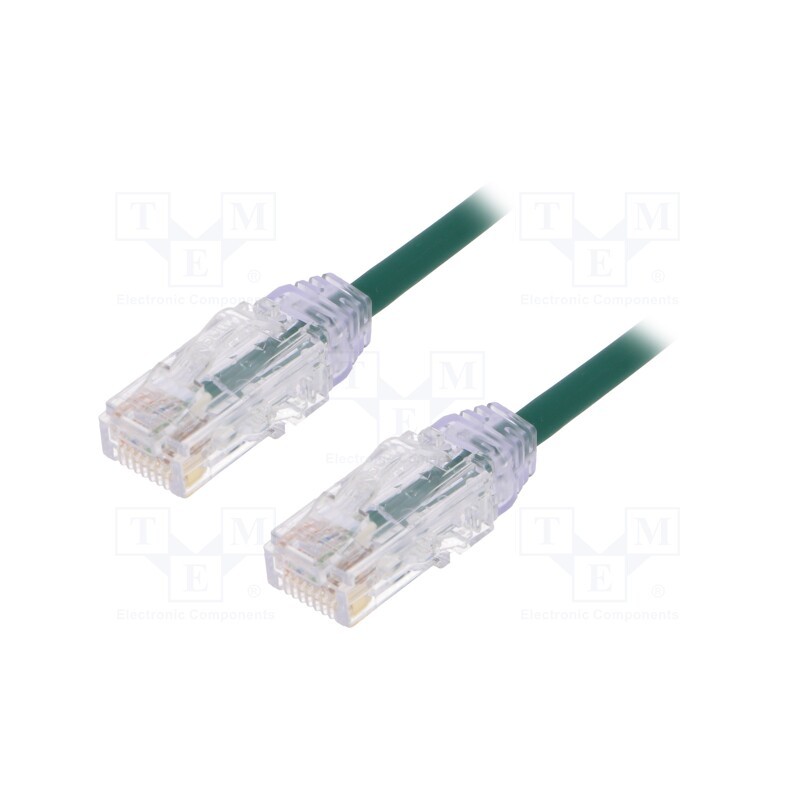 1 pcs x PANDUIT - UTP28SP3MGR - Patch cord, TX6-28™,U/UTP, 6, stranded, Cu, LSZH, green, 3m, 28AWG