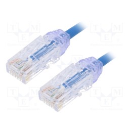1 pcs x PANDUIT - UTP28SP0.5MBU - Patch cord, TX6-28™,U/UTP, 6, stranded, Cu, LSZH, blue, 0.5m, 28AWG