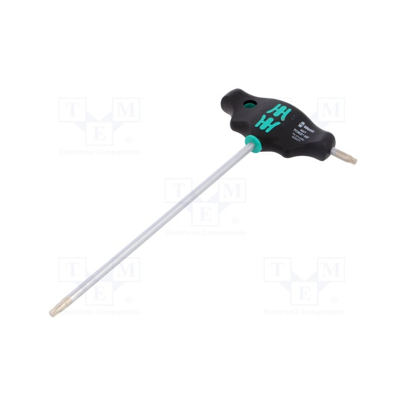 1 pcs x WERA - 5023377001 - Screwdriver, Torx®, TX27, with holding function, 400