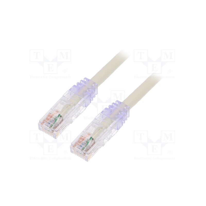 1 pcs x PANDUIT - UTPSP3MY - Patch cord, TX6™ PLUS,U/UTP, 6, stranded, Cu, LSZH, white, 3m, 24AWG