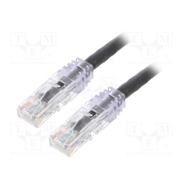 1 pcs x PANDUIT - UTPSP3MBLY - Patch cord, TX6™ PLUS,U/UTP, 6, stranded, Cu, LSZH, black, 3m, 24AWG