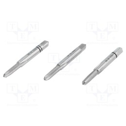 1 set x ALPEN-MAYKESTAG - 70700500100 - Kit: taps, for blind holes,to the through holes, L: 50mm, 4,9mm