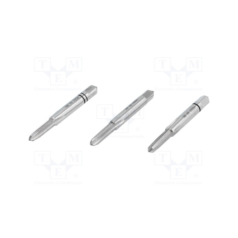 1 set x ALPEN-MAYKESTAG - 70700500100 - Kit: taps, for blind holes,to the through holes, L: 50mm, 4,9mm