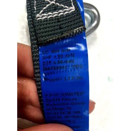 Transport straps for securing luggage sa082 1000kg 6m